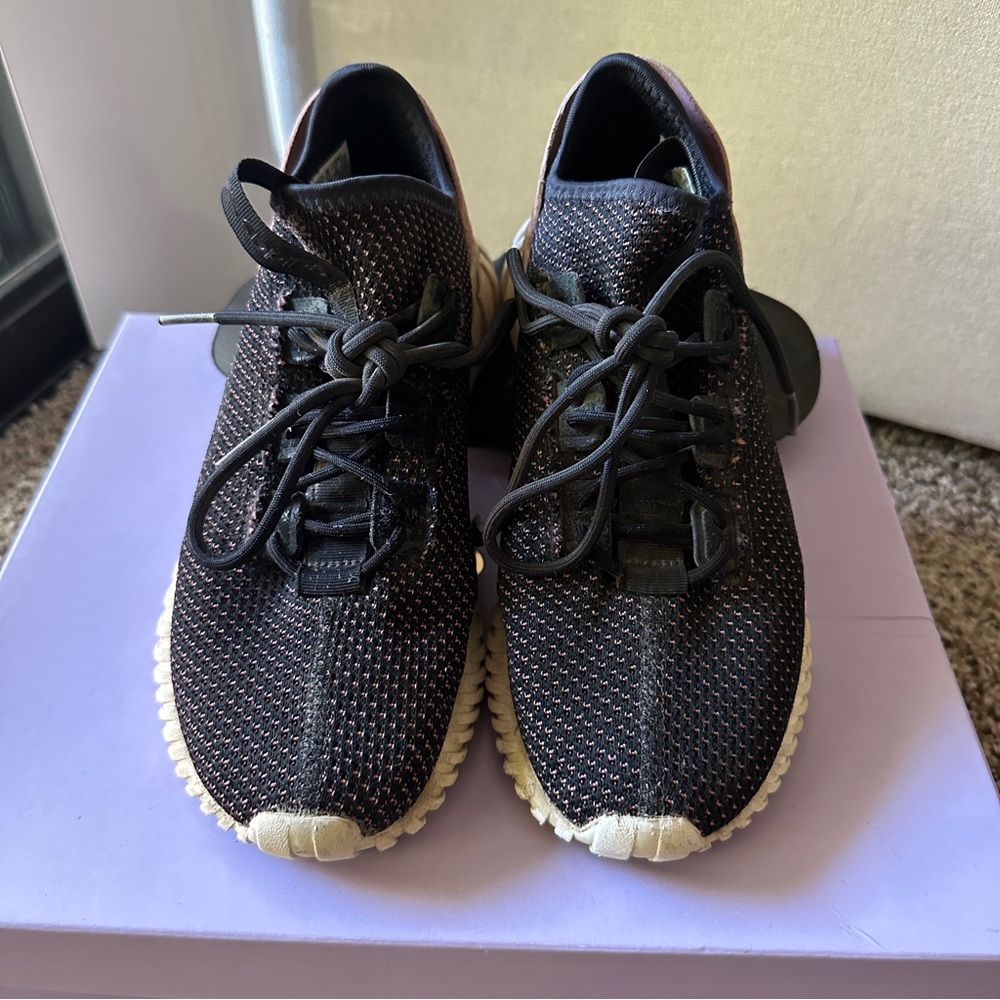 Black&Pink Adidas running shoes